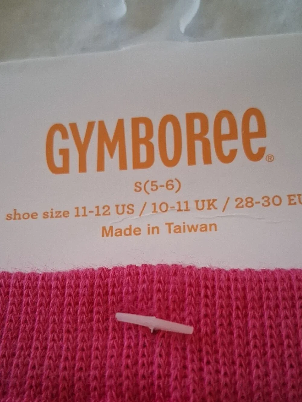 Gymboree Hot Pink Bunny Face Knee-High Socks with Floral Accents